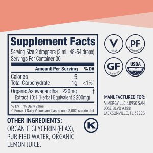 Organic Liquid Ashwagandha