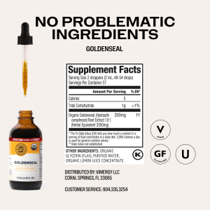 Organic Liquid Goldenseal