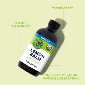 Organic Liquid Lemon Balm