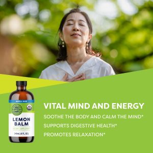 Organic Liquid Lemon Balm