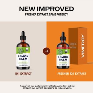 Organic Liquid Lemon Balm