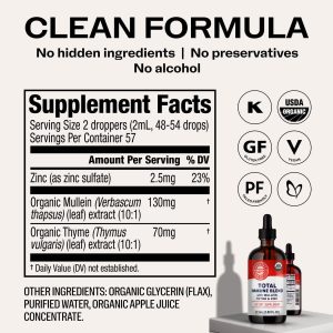 Organic Liquid Total Immune Blend*