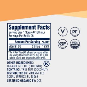 Organic Liquid Vegan D3