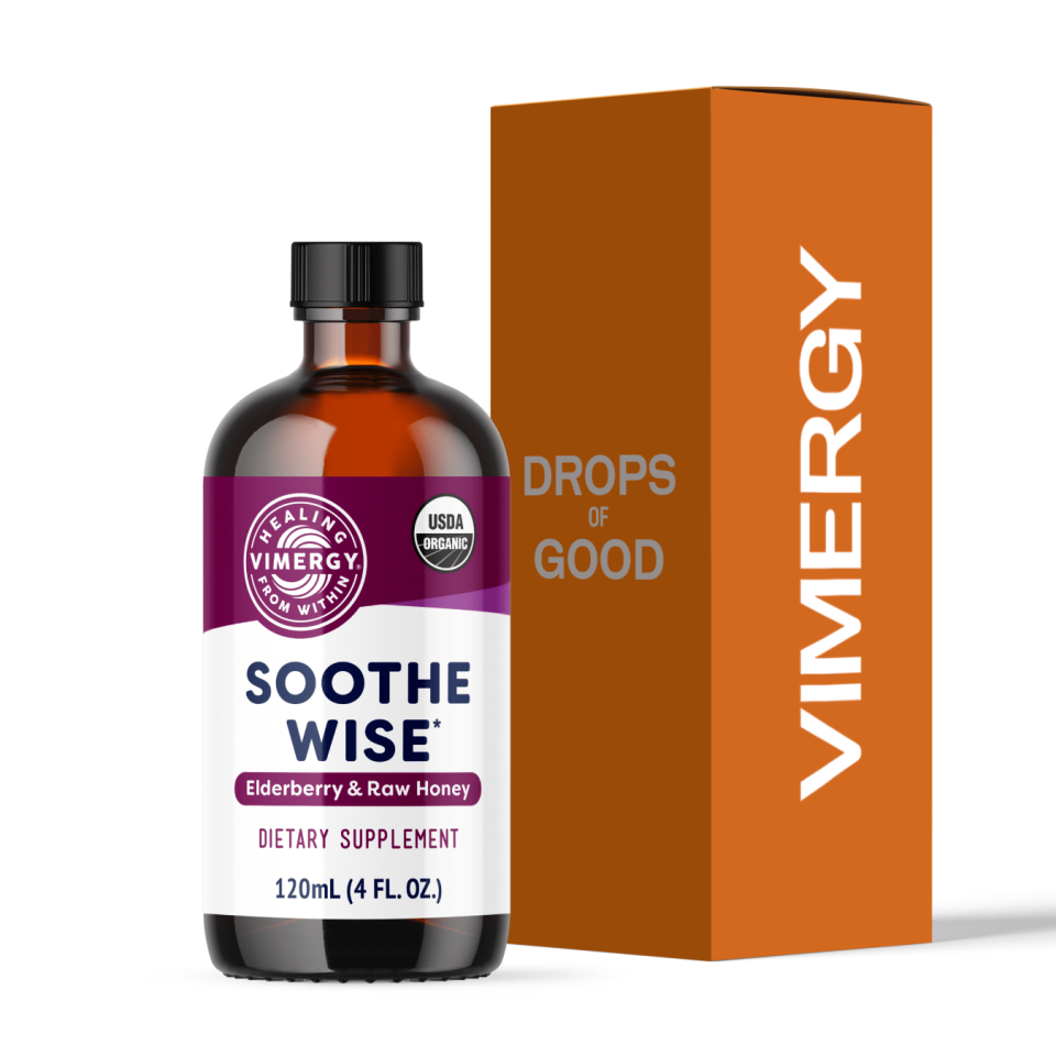 Soothe Wise* Elderberry & Raw Honey Syrup