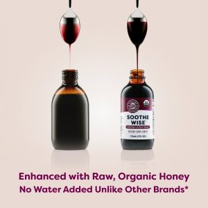 Soothe Wise* Elderberry & Raw Honey Syrup